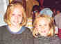 Julie (Birk) & Ruth (Ronja) i oppsetningen Ronja Rverdatter p Evje skole, Mai 2002